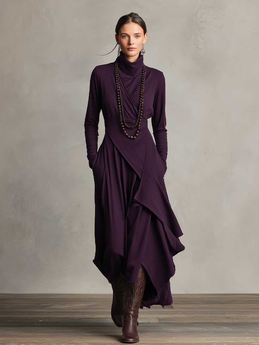 Natalie | Elegante Draped Jurk