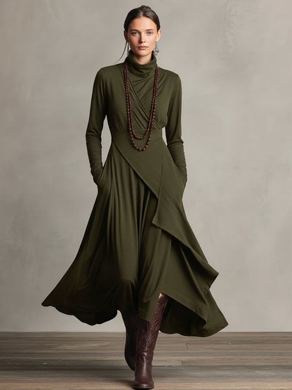 Natalie | Elegante Draped Jurk