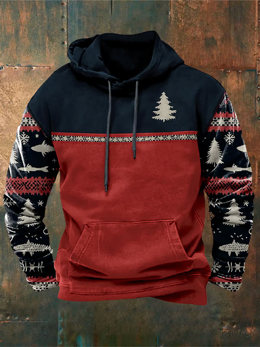 Elias - Hoodie met kerstmotief