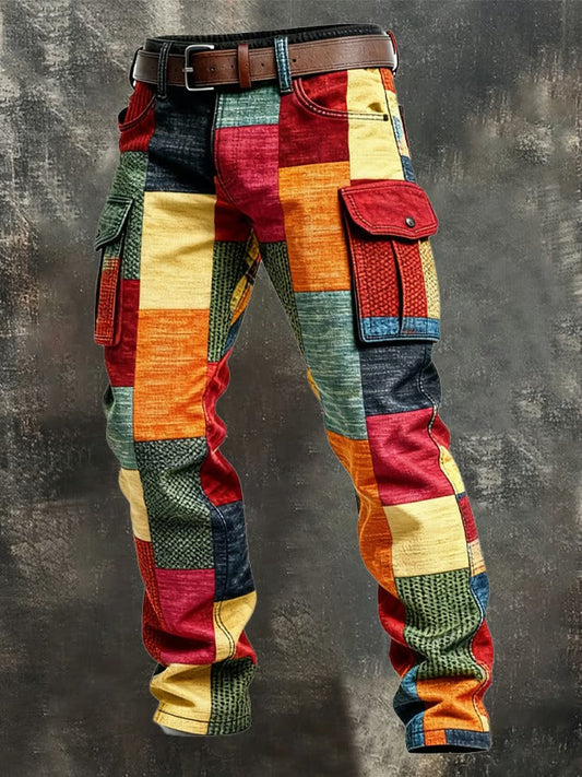 NOA | CARGO BROEK HEREN PATCHWORK