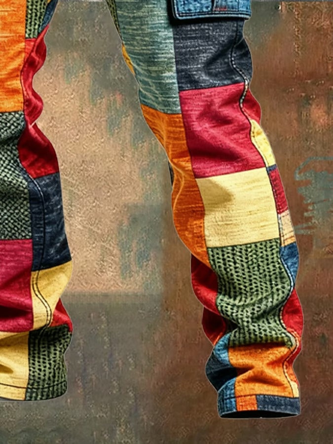 NOA | CARGO BROEK HEREN PATCHWORK