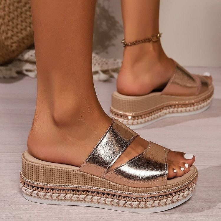 Odette | Comfortabele Plateau Sandalen