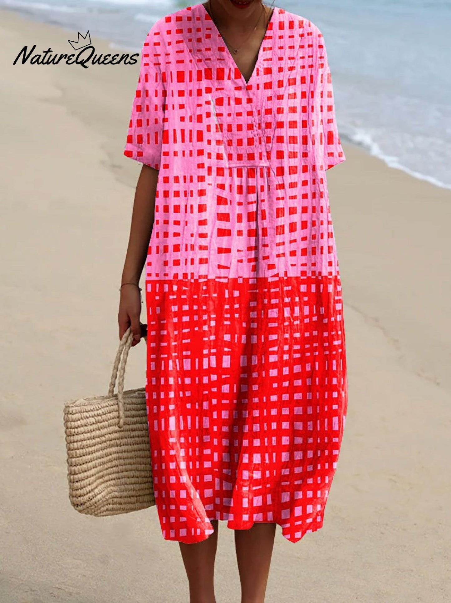 Roosmarijn | Ruitjesjurk – Limited Edition