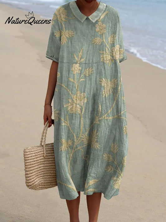 Merel | Vintage Bloemenjurk - Limited Edition