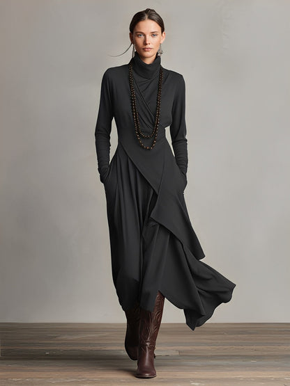 Natalie | Elegante Draped Jurk