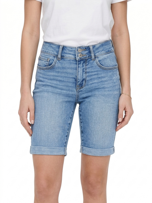 Lauren | High-Waist Denim Shorts