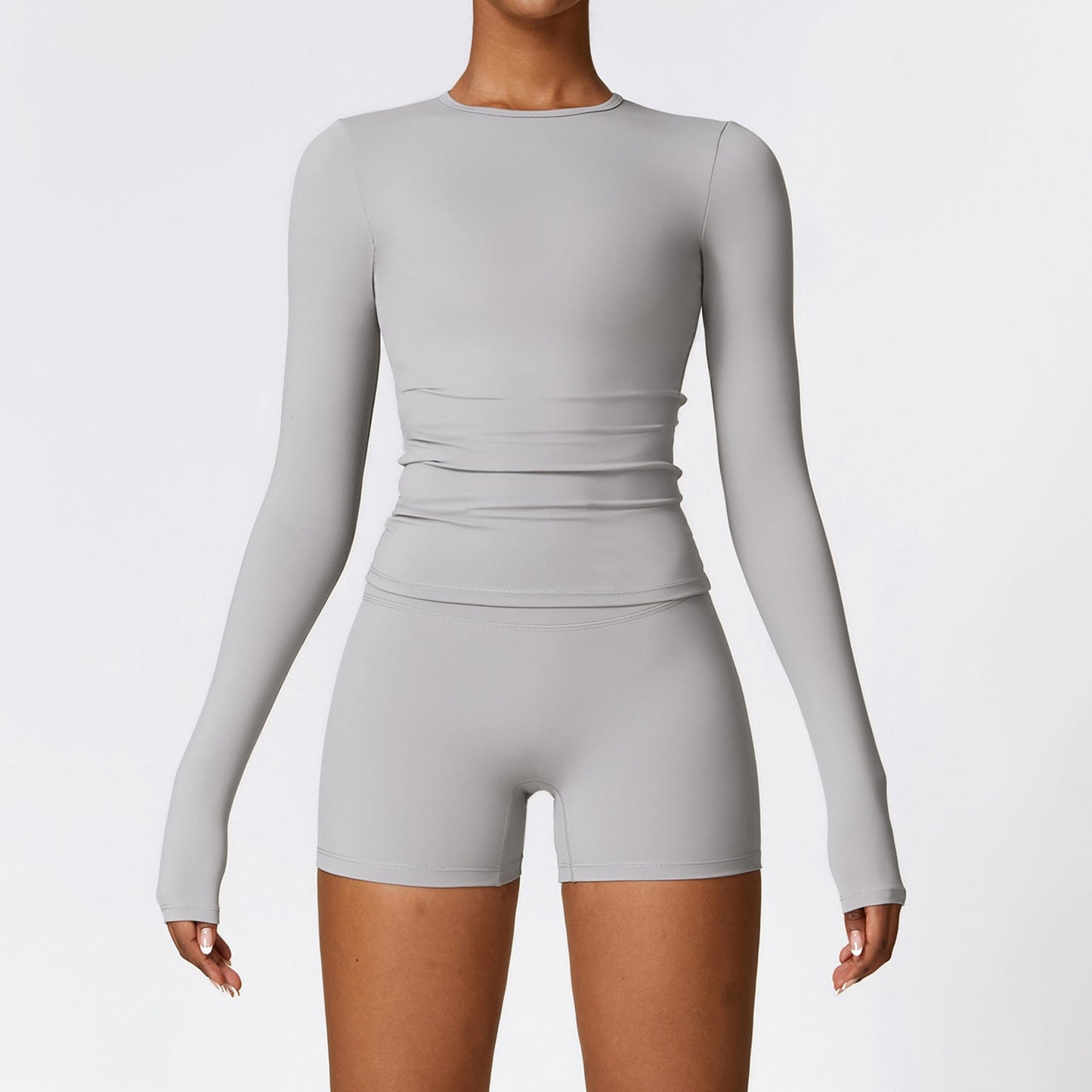 Motion Long Sleeve & Shorts Set