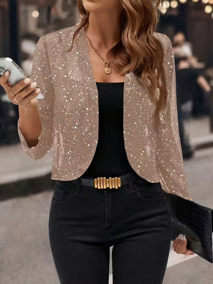 Luna | Feestelijke Glitter Blazer