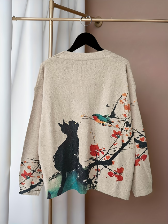 Luna & Bloesem | Artistieke Cardigan