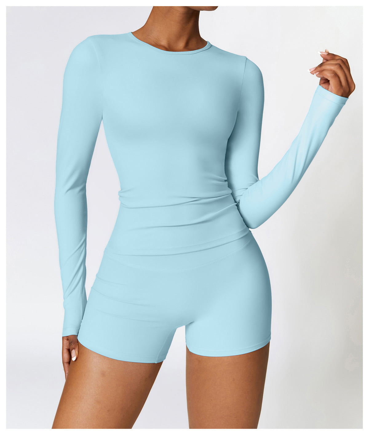 Motion Long Sleeve & Shorts Set