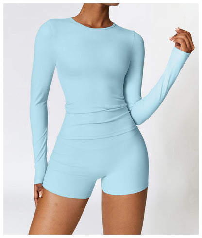 Motion Long Sleeve & Shorts Set