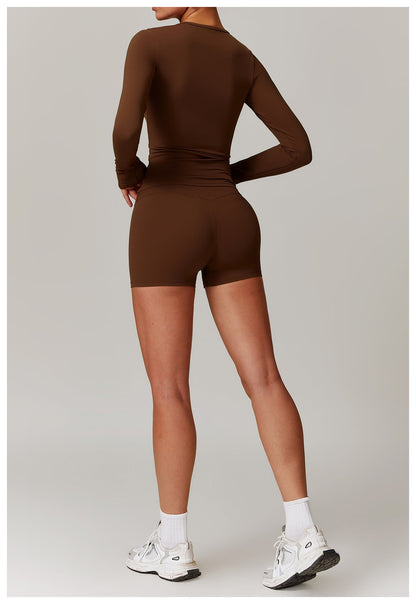 Motion Long Sleeve & Shorts Set