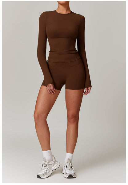 Motion Long Sleeve & Shorts Set