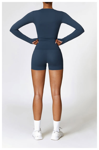 Motion Long Sleeve & Shorts Set