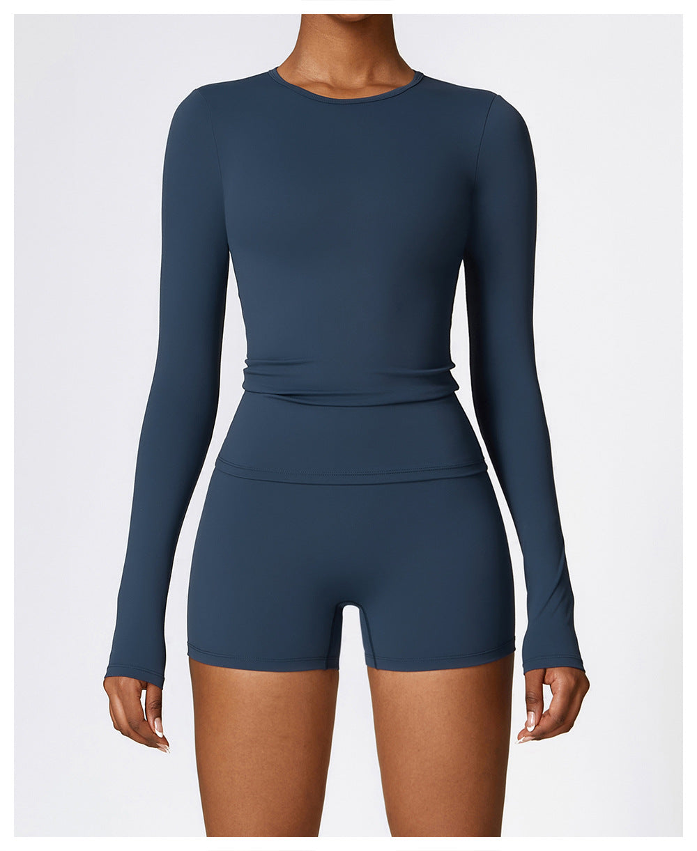 Motion Long Sleeve & Shorts Set