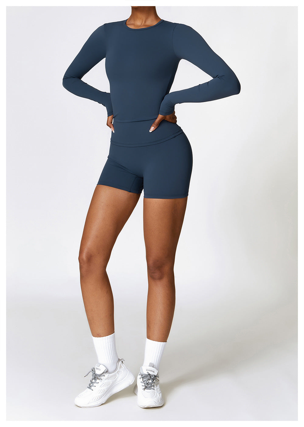 Motion Long Sleeve & Shorts Set