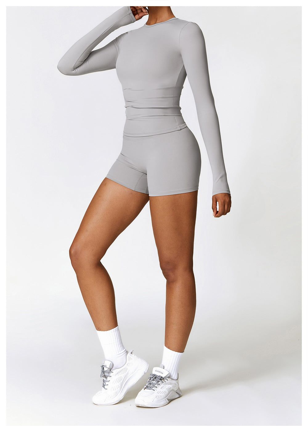 Motion Long Sleeve & Shorts Set