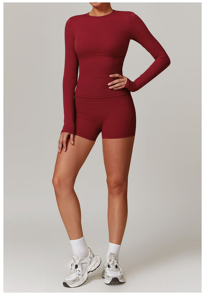 Motion Long Sleeve & Shorts Set