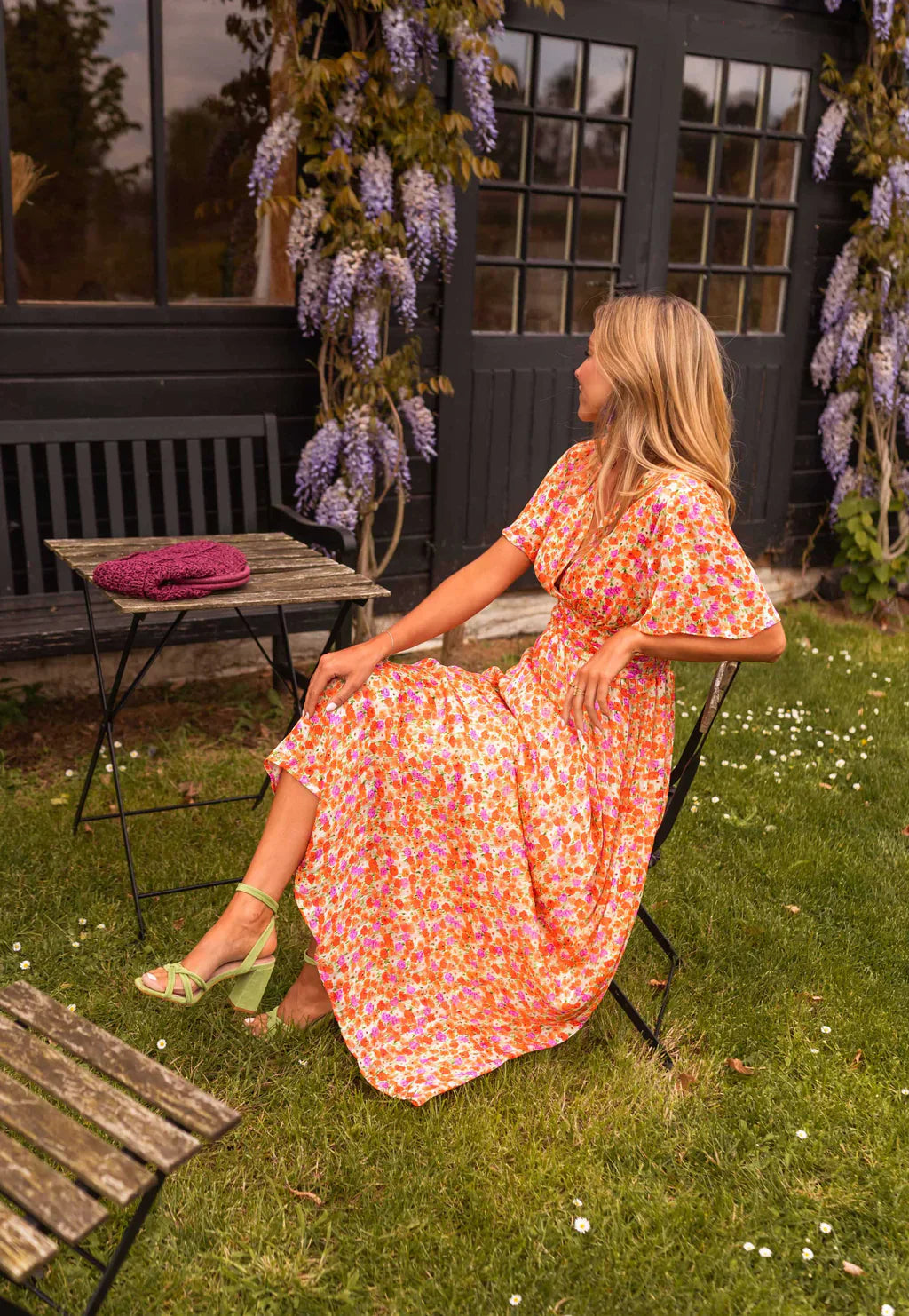 Marlene™ | Zomerse bloemenjurk