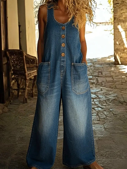 Jasmijn | Denim Jumpsuit