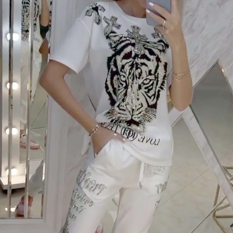 Lindra | Modieuze Tweedelige Set