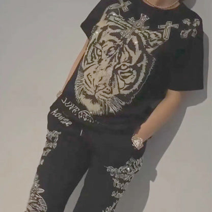 Lindra | Modieuze Tweedelige Set