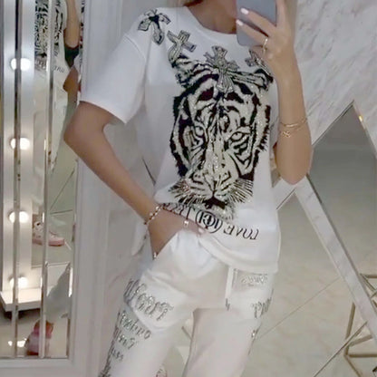 Lindra | Modieuze Tweedelige Set