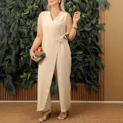Lilianna | Stijlvolle jumpsuit met een wikkelontwerp